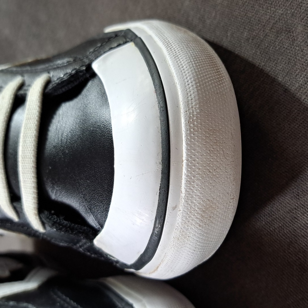 Converse Black and White High-Top Sneakers - Picture 5 of 16
